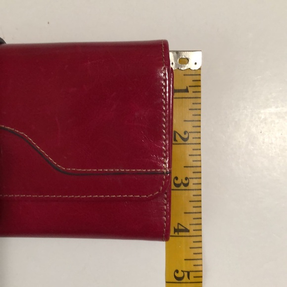 ITSLIFE Rose Red RFID Leather Wallet - Picture 10 of 10